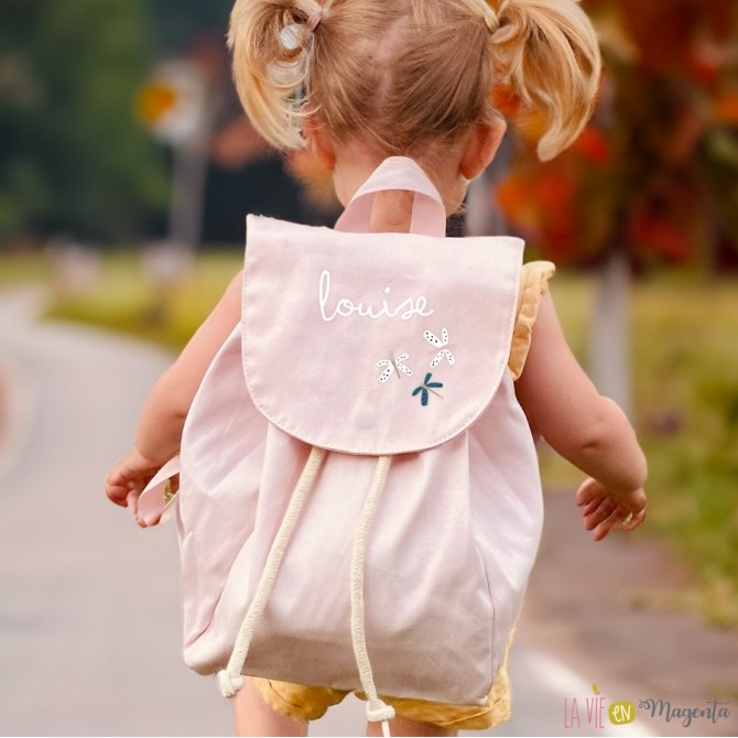 Sac mallette enfant libellule 