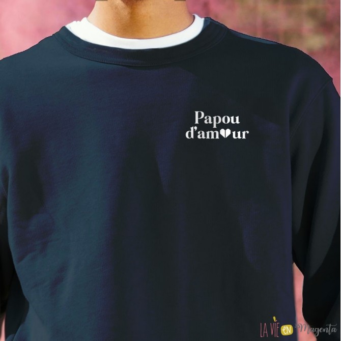 Sweat Papou d'amour