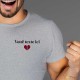 T-shirt personnalisé coeur