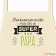 Tablier adulte - Super papa 