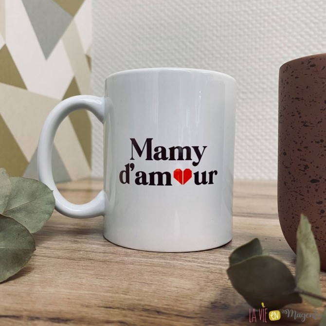 Mug - Mamy d'amour coeur