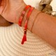 Bracelet gravé prénoms enfants - maman - Mamy - marraine