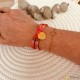 Bracelet gravé prénoms enfants - maman - Mamy - marraine