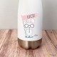 Bouteille isotherme pour enfant lapin lunettes