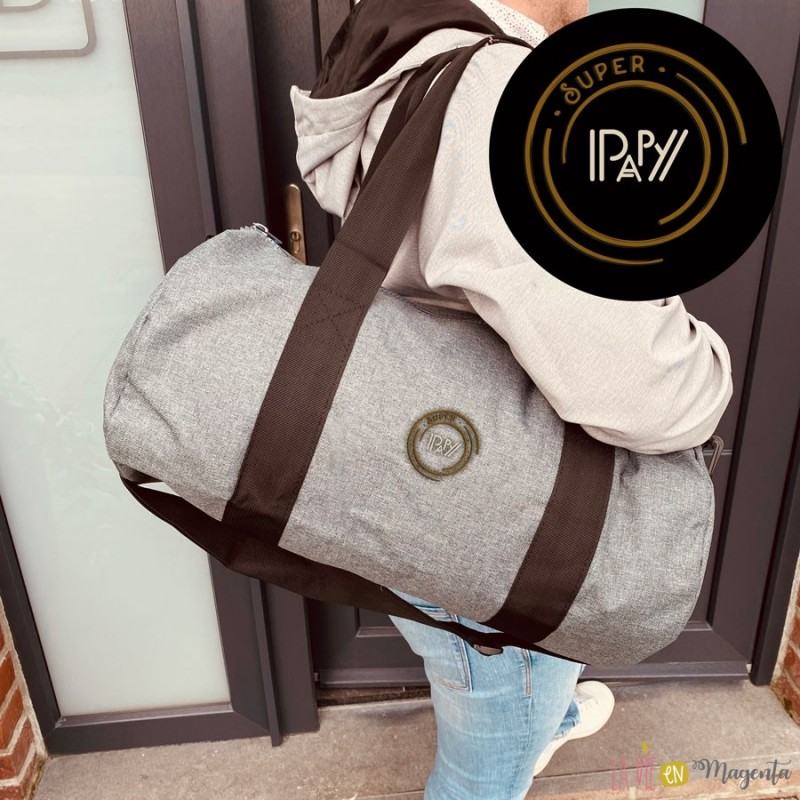 Sac de sport personnalis pour papy. Sac de voyage pour homme